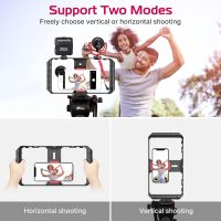 ULANZI U Rig Pro Smartphone Video Rig, Filmmaking Vlogging Case, Phone Video Stabilizer Grip Tripod Mount for Videomaker Film-Maker Video-grapher with Cold Shoe Mount for iPhone Samsung and More - Image 7