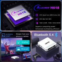 4K Ultra HD Streaming Device for TV 2025, LEFFOT H618 Plus Android 14 TV Box, 4GB RAM 32GB ROM, Support Gogle Assistant Voice Remote, HDR10, 2.4G & 5G WiFi 6, BT 5.4, Allwinner H618 Quad-Core A53 - Image 6