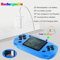 16 Bit Handheld Games for Kids Adults 3.0'' Large Screen Preloaded 100 HD Classic Retro Video Games USB Rechargeable Seniors Electronic Game Player Birthday Xmas Present (Blue) - Image 4