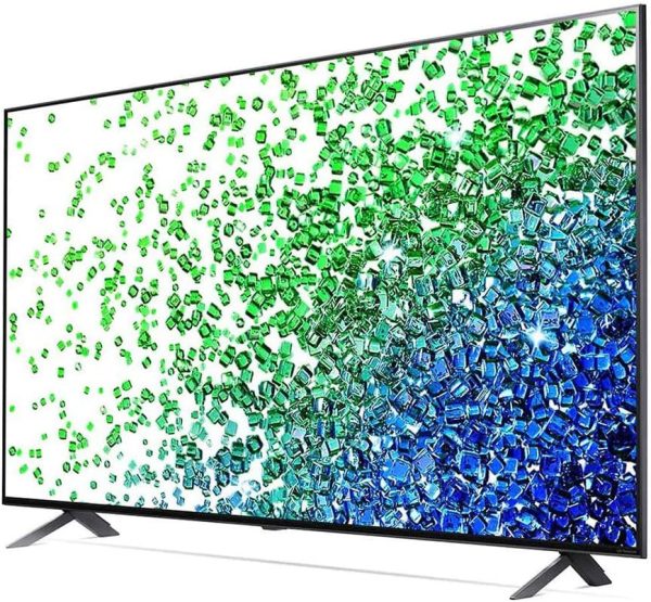 LG 55-inch NanoCell Smart TV, 4K UHD, α5 Gen 5 AI Processor, HDR10, Gaming Features