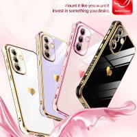 LeYi for Galaxy A36-5G Phone Case: for Samsung A36-5G Case Screen Protector [2 Pcs]+ Full Camera Lens Protection, Love Heart Plating Luxury Shockproof for A 36 5G Case, Pink - Image 5