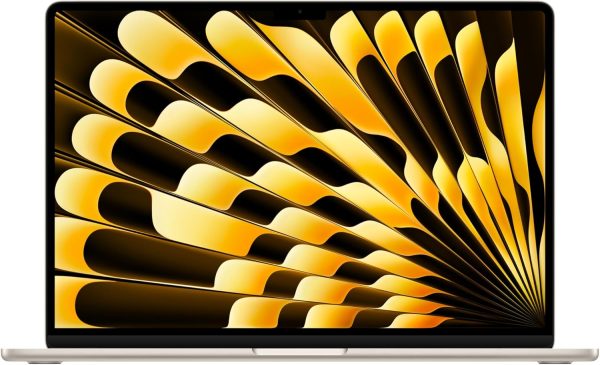 Apple 2025 MacBook Air 15-inch Laptop with M4 chip: Built for Apple Intelligence, 15.3-inch Liquid Retina Display, 24GB Unified Memory, 512GB SSD Storage, 12MP Center Stage Camera, Touch ID; Starlight