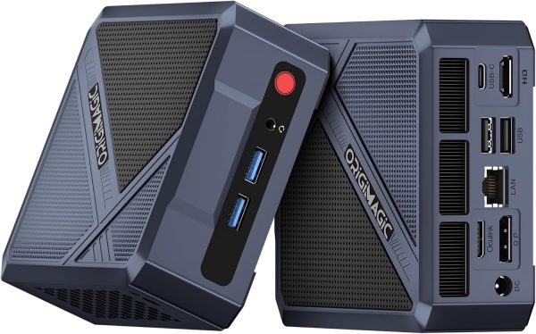 8K Gaming Mini PC 11 Pro, Ryzen 7 7840HS, GPU Radeon 780M, 32GB DDR5 RAM 1TB M.2 NVME PCIe 4.0 2280 SSD Desktop Computer, Oculink, Triple Display, USB 4.0, WiFi 6E, BT5.2, 2.5 GbE LAN