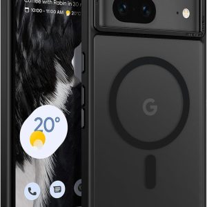BENTOBEN for Google Pixel 7 Case [Compatible with Magsafe] Translucent Matte Magnetic Pixel 7 Case Magsafe Slim Thin Shockproof Women Men Protective Phone Cases Cover for Google Pixel 7 6.4", Black