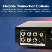 Emerson ED-8050 2.1 Channel Home Theater DVD Player and Surround Sound System with Subwoofer, HDMI Output, USB Playback, and Dual Speakers – Ideal for Immersive Movie and Music Experience - Image 7