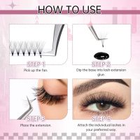 Premade Fans Eyelash Extensions 10D Lash Extensions Premade Fans 0.05 0.07 Thickness Pre Fanned Volume Lash Extensions C D Curl by FADLASH (10D-0.07-D, Mix 8-14mm) - Image 6