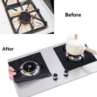 Forlivese Reusable Gas Stove Burner Covers -10 Pack Non-Stick Stovetop Burner Liners Gas Range Protectors Size 10.6x 10.6 Inch Cuttable Dishwasher Safe Easy to Clean - Image 3
