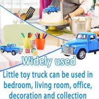 Little Blue Truck Toy for Kids Ages 2 3 4 5 6 7 8 Year Old Boys Girls,1:32 Alloy Kids Car Toy Driveable,Car Door Can Open,Toy Trucks for Toddlers Easter Christmas Birthday Gifts - Image 8