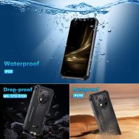 OUKITEL WP28S Rugged Smartphone Unlocked - 16GB 128GB Rugged Phone Android 14, Octa Core 10600mAh Battery IP68 Cell Phone, 6.52" HD,4G Dual Sim,NFC,OTG,BT5.0,Fingerprint,Black - Image 6