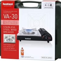 Iwatani Cassette Feu Butane VA-30 Camp Stove, one, BLACK - Image 2