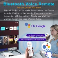 4K Ultra HD Streaming Device for TV 2025, LEFFOT H618 Plus Android 14 TV Box, 4GB RAM 32GB ROM, Support Gogle Assistant Voice Remote, HDR10, 2.4G & 5G WiFi 6, BT 5.4, Allwinner H618 Quad-Core A53 - Image 4