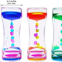 3 Pack Liquid Motion Bubbler Timer Sensory Calming Fidget Toy Autism Community Toys for Kids Teenager Adults - Image 3