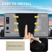 Karltys [Upgrade] 2 Pack Screen Protector for 2023-2026 Honda CRV /2022-2025 Civic /2023-2025 HR-V EX-L 9-Inch Touchscreen [No Glare & Fingerprint] Accessories Navigation Film Tempered Glass - Image 7