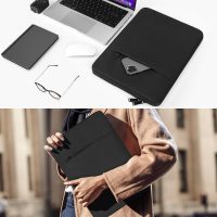 CaseBuy MacBook Pro 16 inch Sleeve Protective Case for 16-inch New MacBook Pro M4/M3/M2/M1 Pro/Max A3186 A3403 A2991 A2780 A2485 2025-2021, Water-Resistant Laptop Bag with Accessory Pocket -Black - Image 7