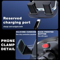 Phone Mount for Tesla Model 3/Y Accessories 2025, Adjustable Universal Phone Holder for Tesla Model 3/Y/Cybertruck Screen, Non-Adhesive Car Mount Fits All Smartphone - Image 8