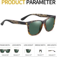 Polarized Sunglasses Women Men Square Sun Glasses Driving Running Fishing Golf SY6047 - Image 4