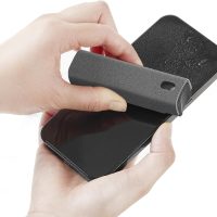 YTT Touchscreen Mist Cleaner, Screen Cleaner, for All Phones, Laptop and Tablet Screens,Two in One Spray and Microfiber Cloth (Grey) - Image 2