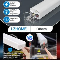 Hexagon LED Garage Light: 25 Pack Updated Bigger Size, 26400LM Super Bright Car Detailing Ceiling LED Shop Light for Warehouse Workshop Gym Basement Car Care Wash Room - Image 3