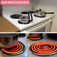 Upgraded MP22YA 4 Pack Electric Range Burner Element Unit Set, 2 x MP15YA 6" and 2 x MP21YA 8" Stove Burners Replacement for Kenmore, Hardwick, Maytag, Norge Whirlpool Electric Range Stove - Image 7
