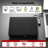 wintale External Blu Ray Drive, Portable 3D Bluray External DVD Drive, Blu Ray Burner with USB 3.0 and Type-C Dual Port, Bluray Drive for PC Windows XP/7/8/10/11 MacOS for Mac - Image 4
