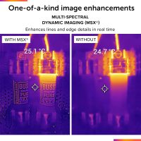 FLIR ONE Pro - Thermal Imaging Camera for iOS Smartphones (iPhone 15 and Newer w/USB-C), 320x240 Super Resolution (160x120 Native IR) - Image 4