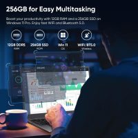 Coolby 15.6inch Windows 11 Laptop, 12GB RAM/256GB SSD, 1920x1080 IPS Display, Intel N95(Beats N5095) Quad Core Laptop Computer, Support Fingerprint, WiFi 5, BT - Image 6