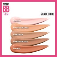 Maybelline Dream Fresh Skin Hydrating BB cream, 8-in-1 Skin Perfecting Beauty Balm with Broad Spectrum SPF 30, Sheer Tint Coverage, Oil-Free, Light/Medium, 1 Fl Oz - Image 8