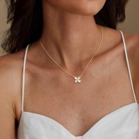 Pendant Necklace for Women,Dainty 14k Gold/Sliver Chain Choker Necklace Layered Stack Simple Non Tarnish,Trendy Jewelry | Party Gift - Image 2