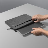 tomtoc Slim Laptop Sleeve Case for 13-inch New MacBook Air M4/A3420 M3/A3113 M2/A2681, M1/A2337 2025-2018, MacBook Pro M2/M1, Water-Resistant Protective Carrying Case with Accessories Pocket - Image 9