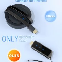 Wireless HDMI Display Dongle Adapter, Portable Transmitter, Streaming Media Video/Audio/File HDMI Wireless Extender from Smartphone,Laptop to HDTV/Monitor/Projector, Support Airplay DLNA Miracast - Image 3