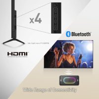 Panasonic W70 Series (2025 Model) 50" LED 4K Ultra HD Smart Fire TV, Press & Ask Alexa, Apple AirPlay, HDR10+, HDMI 2.1, and Bluetooth Support - 50W70BP - Image 8