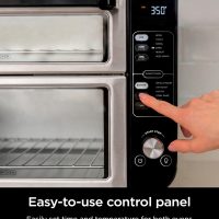 Ninja DCT401 12-in-1 Double Oven with FlexDoor, FlavorSeal & Smart Finish, Rapid Top Convection and Air Fry Bottom , Bake, Roast, Toast, Air Fry, Pizza and More, Stainless Steel - Image 10