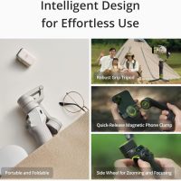 DJI Osmo Mobile 6 Gimbal Stabilizer for Smartphones, 3-Axis Phone Gimbal, Built-In Extension Rod, Object Tracking, Portable and Foldable, Vlogging Stabilizer, YouTube TikTok, Slate Gray - Image 4