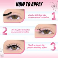 Lash Clusters Manga Eyelash Clusters Spiky Cluster Eyelash Extensions 80Pcs C Curl Individual Lashes Volume Anime Lash Clusters with Thin Band Cosplay Lashes DIY at Home (Cutey) - Image 7