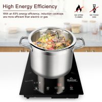 Duxtop Built-in Induction Cooktop, Portable Countertop Burner, Sensor Touch Induction Burner, 170-Minute Timer, Safety Lock, 1800W BT-200T1/8600BI - Image 4