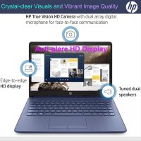 HP New 14" HD Ultral Light Thin Laptop, Quad-Core Intel Celeron Processor, 8GB RAM, 192GB (64GB eMMC+ 128GB Card), Wi-Fi, Upto 11 Hours, Windows 11 S + 1 Year Office 365+HubxcelAccessory, Royal Blue - Image 8