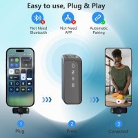 Wireless Lavalier Microphone for iPhone - Android/Computer/Laptop, Professional Dual Lapel Mic with Charging Case, 18-Hour Battery, Noise Cancellation, USB-C for Video Recording, Vlog, YouTube - Image 3