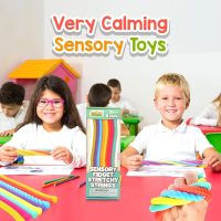 Sensory Autism Toys for Kids - Textured Stretchy Sensory Fidget Toys for Stress Anxiety - Sensory Toys Special Needs for Autistic Autism Children Toddlers Boys Girls, Treasure Box Classroom & Travel - Image 4