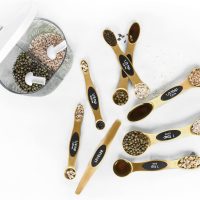 Magnetic Measuring Spoons Set Stainless Steel with Leveler, Stackable Metal Tablespoon Measure Spoon for Baking, Measuring Cups and Spoon Set Kitchen Gadgets Apartment Essentials Fits in Spice Jars - Image 8