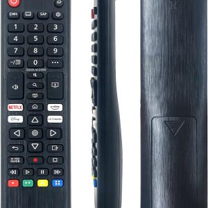 Replacement Remote Control for LG Smart TV, AKB76037601 Universal TV Remote with Netflx Prime-Video Disny Shortcuts, Compatible with LG LED/OLED 4K 8K UHD WebOS TVs