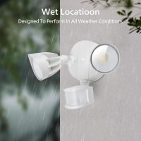 Philips 44W 4200 lm LED Security Light Outdoor w/PIR Motion Sensor, 5000K Daylight Flood Light, Waterproof, Dusk to Dawn, 2 Heads, 4 Modes - Image 8