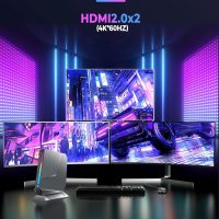 T1-Pro Mini Gaming PC Core i9-13900HK/RTX4060 8G GDDR6,Mini Gaming Computer 64GB RAM DDR5-5200,2TB PCIe4.0 SSD,Adjustable RGB Light,WiFi6E/BT5.3/2.5G LAN 4K@60Hz Win11 Pro Desktop PC - Image 6