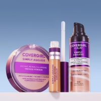 CoverGirl & Olay Simply Ageless 3-in-1 Liquid Foundation, Matte Finish, Hyaluronic & Vitamin C Formula, Creamy Natural, 1 Count - Image 2