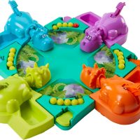 Hasbro Gaming Hungry Hungry Hippos Dino Edition Board Game, Pre-School Game for Ages 4 and Up; for 2 to 4 Players (Amazon Exclusive) - Image 8