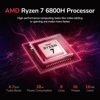 NIMO 15.6" IPS FHD-Gaming-Laptop, 8 Cores AMD Ryzen 7 6800H 32GB DDR5 RAM 1TB SSD (Beat i7-12700H, Up to 4.7GHz) AMD Radeon 680M GPU-Computer with 100W Type-C Backlit Keyboard, Fingerprint - Image 2