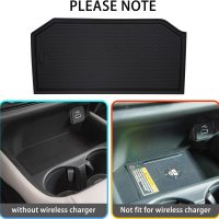 Center Console Liner for Honda HRV Accessories 2023 2024 2025 2026, for HR-V Cup Holder Pad, Door Pocket Interior, Door Slot Mat, Non-Slip Trim, Custom Rubber Decoration Insert (15pcs, Black) - Image 4