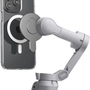 ENCASED Magnetic Adapter for DJI OM Smartphone Gimbal Stabilizer - Compatible with MagSafe (DJI OM 4/4 SE/5/6/7/7P)