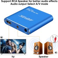 HDMI Media Player, Blue Mini 1080p Full-HD Ultra HDMI MP4 Player for -MKV/RM/ MP4 / AVI etc- HDD USB Flash Drive/HDD and SD Card - Image 6