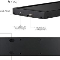 8.8 Inch Computer Secondary Screen CPU Temperature Monitor with Casing FHD IPS 1920x480 LCD Display for Computer Case Temperature Windows Aida64 CPU GPU Monitor - Image 5