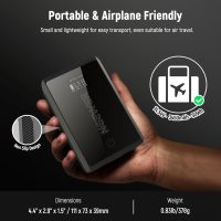 Neewer Mini V Mount Battery with D Tap/USB C/USB A/BP/Dual DC Ports/OLED Screen, 3450mAh 50Wh 14.54V V Lock Battery Supports 45W PD Fast Charging for Camera Monitor Camcorder Video Light, PS050E - Image 7